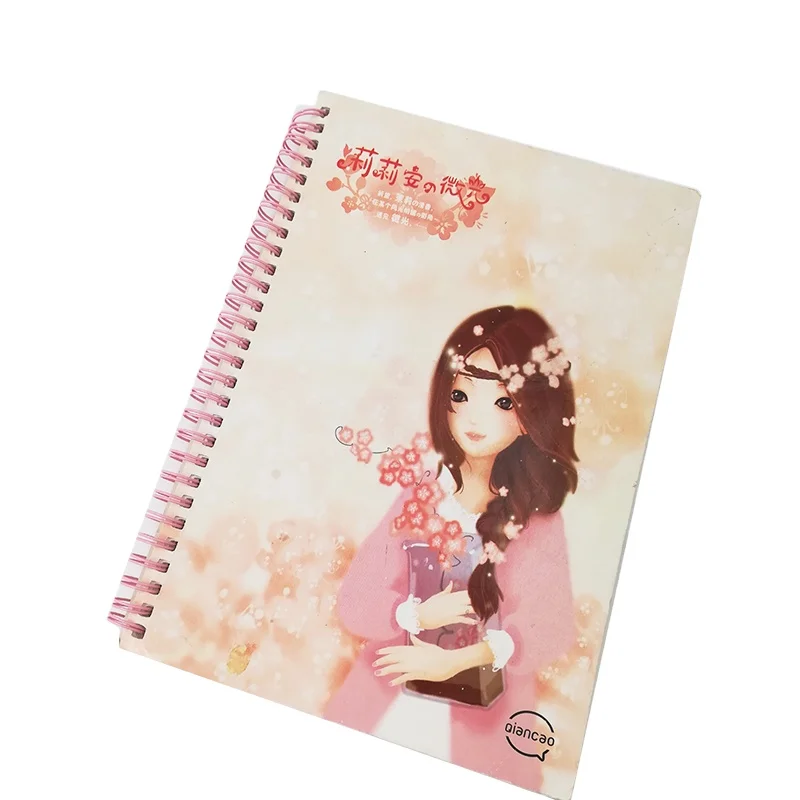 factory Custom Printing Spiral Business Notebook Positive Motivational Wellness Self Care Journal Organizer Planner