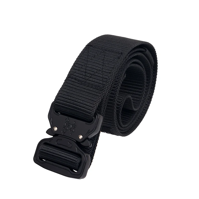 Hunting accessories Belt tactical belt nylon belt military custom  black