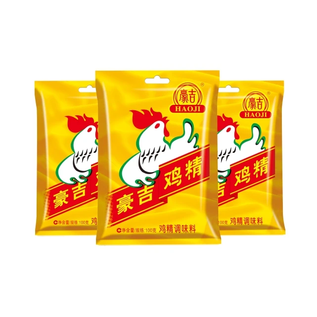 Haoji Brand Essence of Chicken 454g for Sichuan Cuision Chicken Flavor Granulate Seasoning  light Yellow