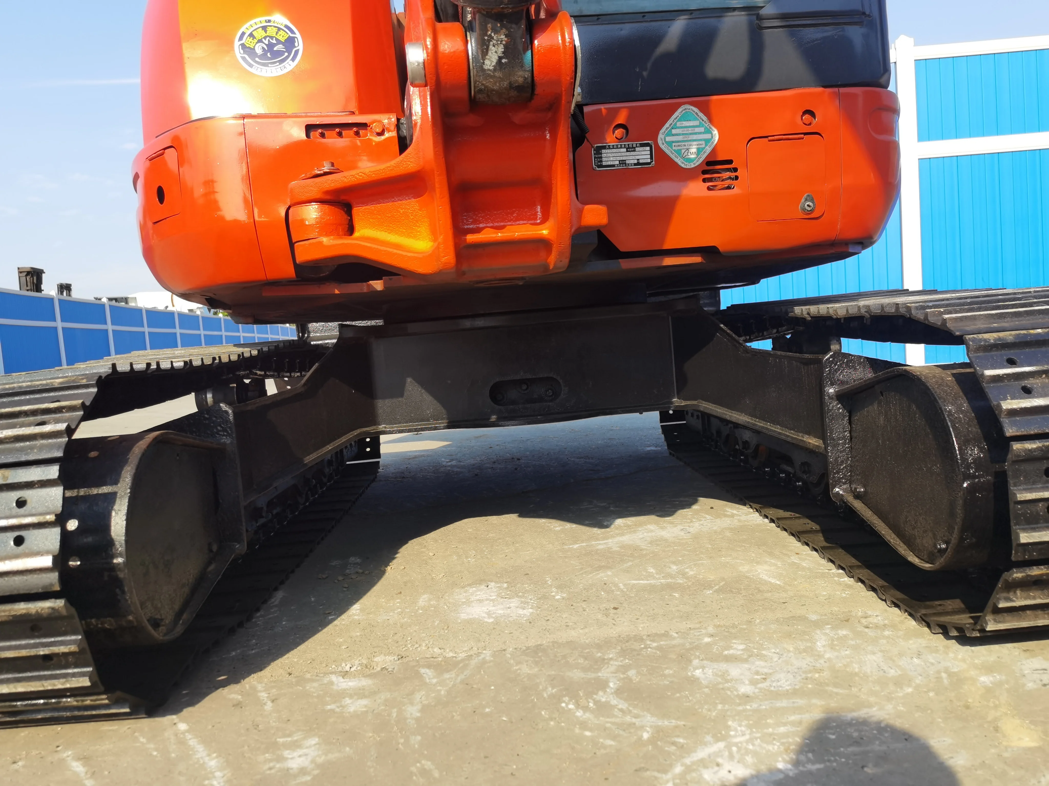 good condition used kubota kx155 crawler mini digger second hand 5ton mini excavator with thumb