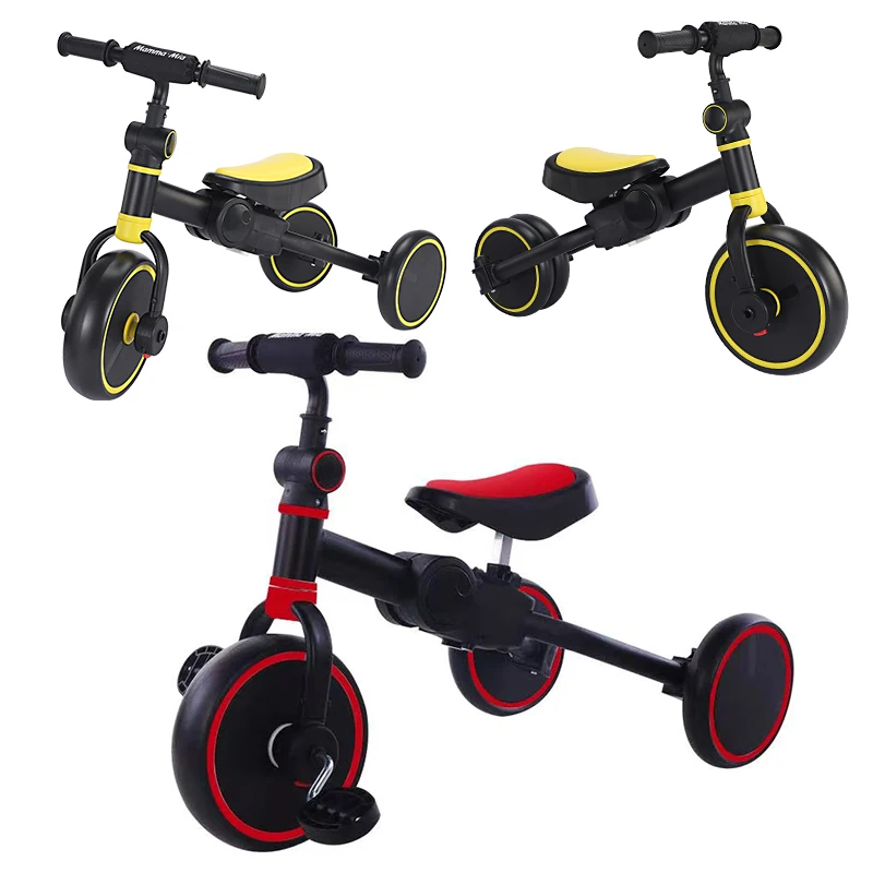 bicicleta de equilibrio nino 1.5 to 5 years old 3 in 1 balance bike kids child 3 wheel folding pedal baby bicycle kid  tricycle