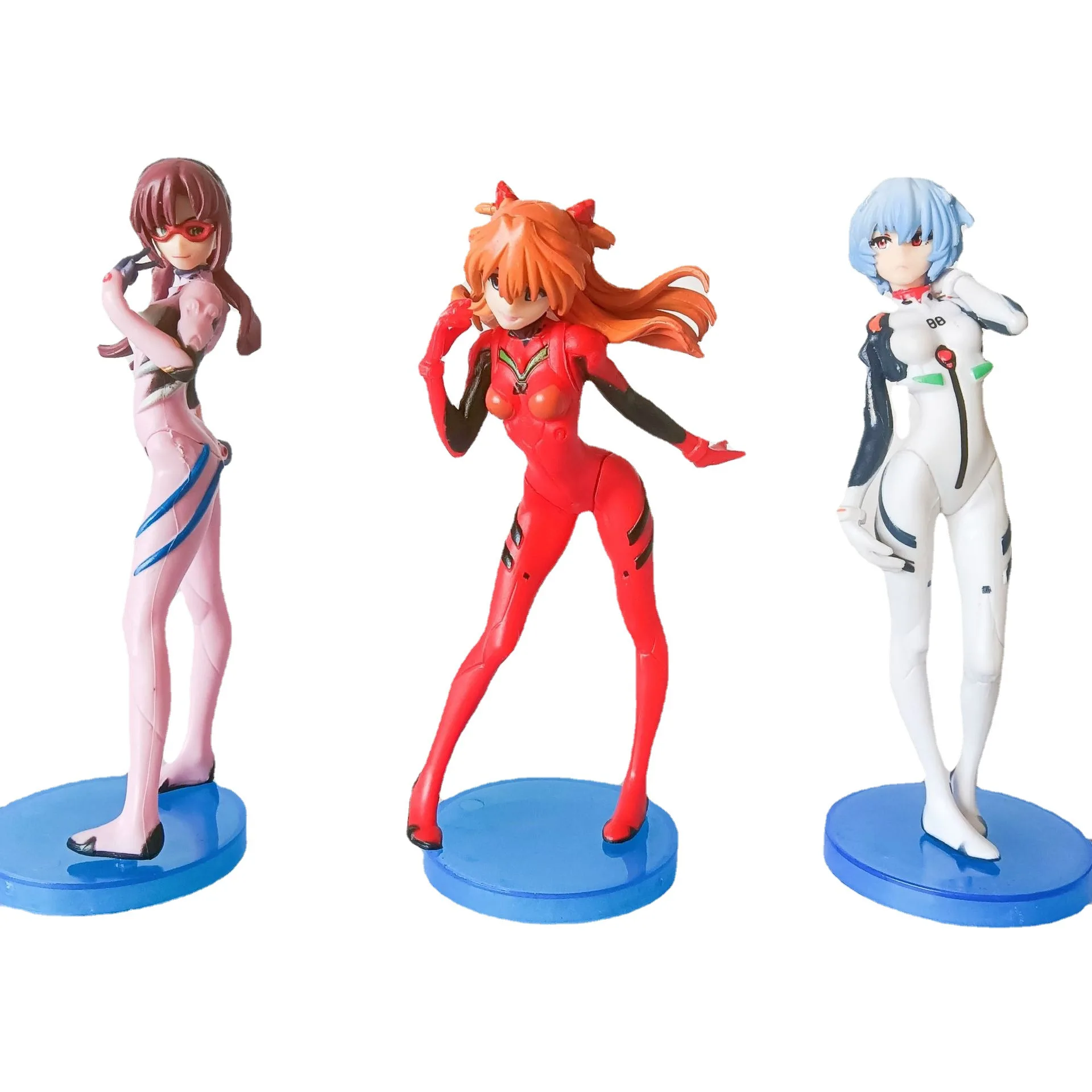 Neon Genesis Evangelion Figure Toys Series 3pcs Set Anime Ayanami Rei Eva Action Figure Toy For Collection (1600476755958)