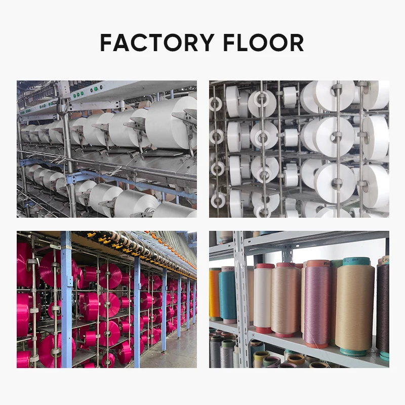 Chinese Manufacturer  FDY POY DTY AA Grade 100 PCT  Polyester Yarn with Competitive Price