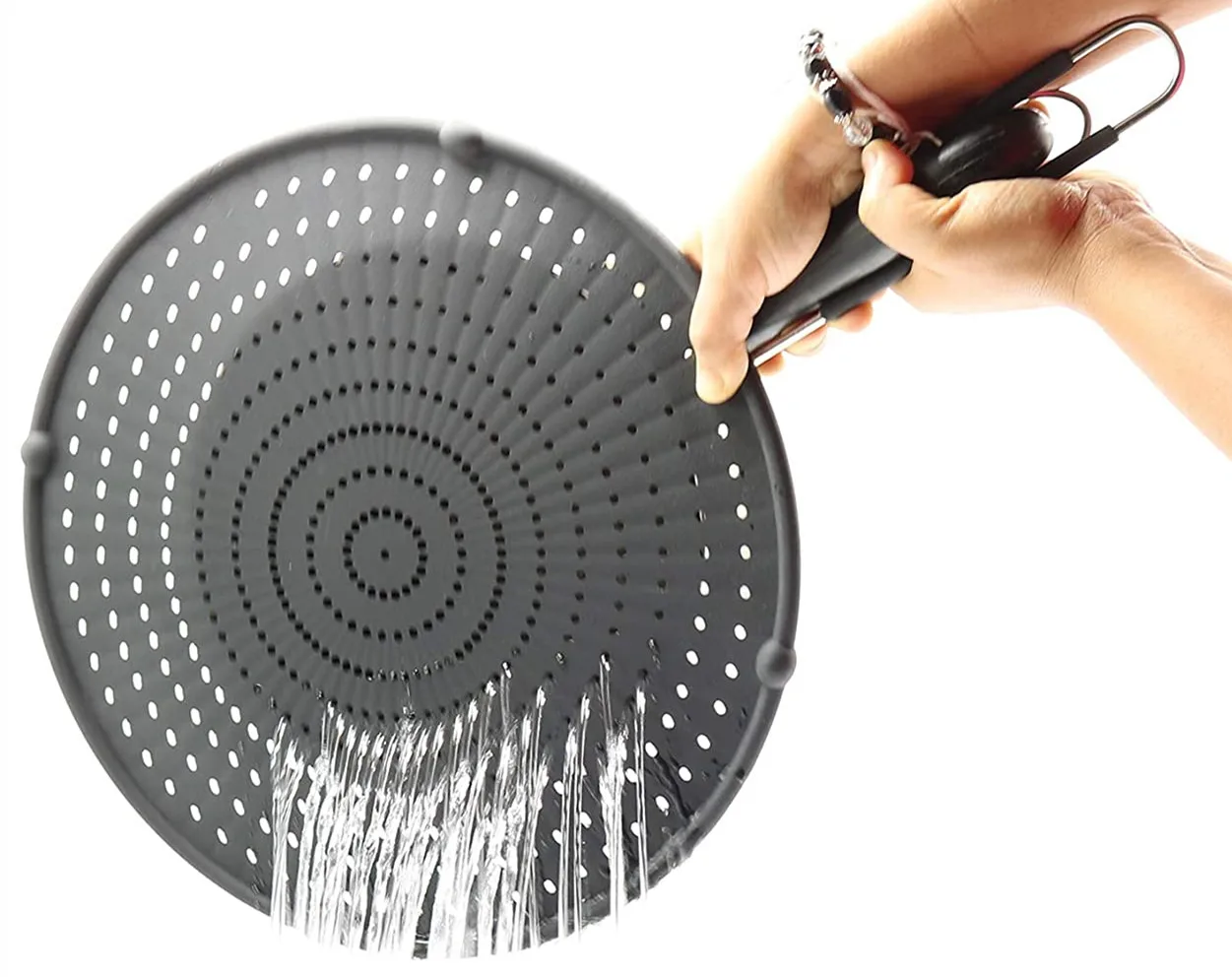 Hot selling Silicone Splatter Guard Durable Grease Shield Guard For wok Foldable Splatter Guard Frying shield