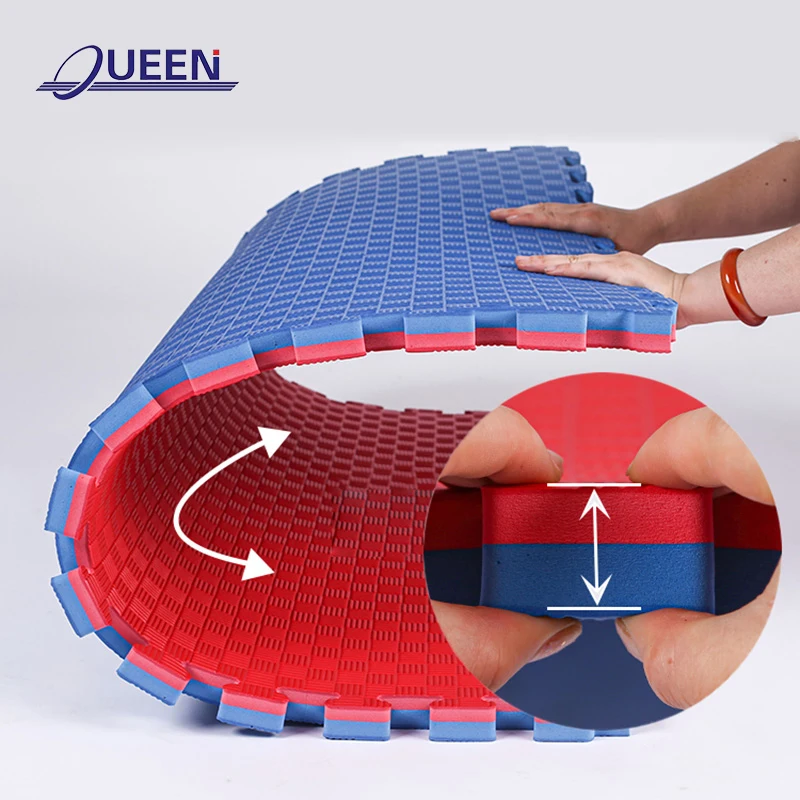 LinyiQueen piso de judo 3 cm espesor mat tatami 4cm eva taekwondo головоломки