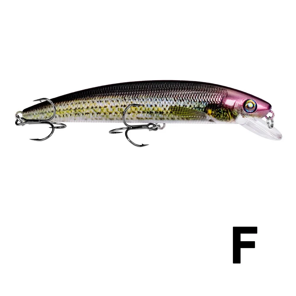 1PCS Jerk Minnow Lures 14CM/19G Sinking Vibration Lure Swimbait Pike Wobblers For Fishing Tackle Wholesale