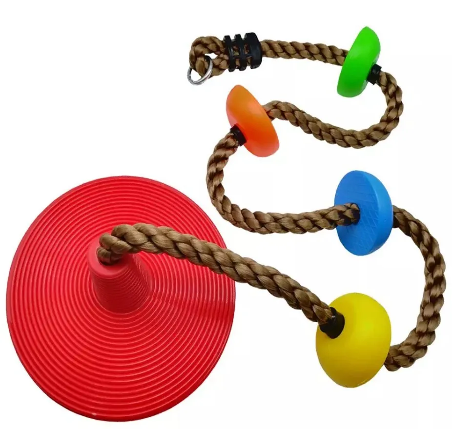 New Children Tree climbing Swing for kids with Platforms and Disc Swings Seat Playground Swingset Outdoor Accessories for Kids