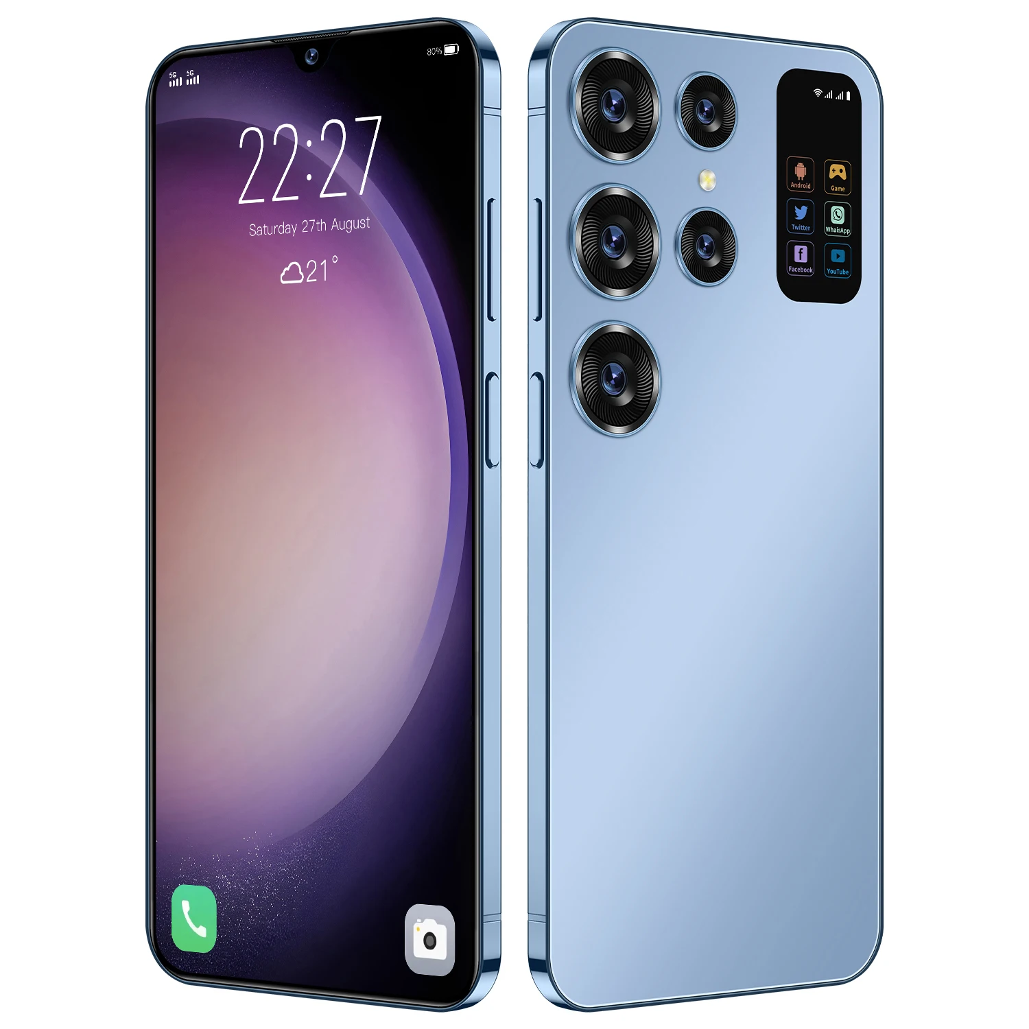 High Quality S24 5G Smartphone Large 16GB+1TB Memory 2K Resolution Gaming Phone featuring 65W Quick Charge 108MP Rear Discounted