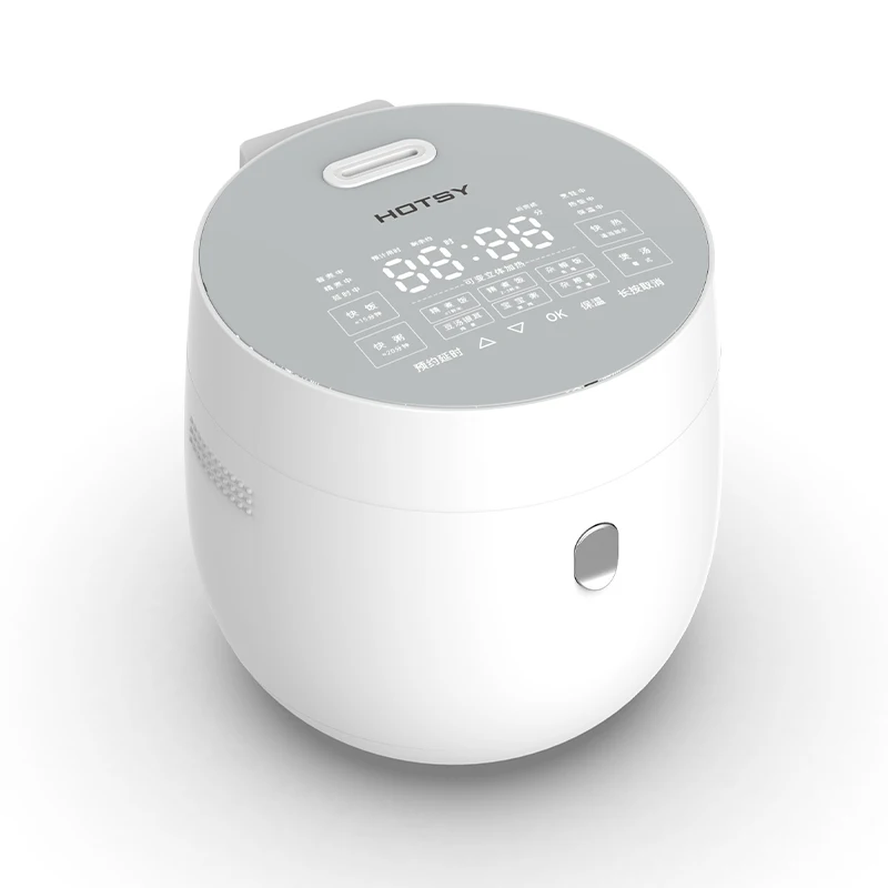 Custom Aluminum Inner Cooker Electric Korea Mini Multicooker 1-5 Cups 2 Liter Camping Rice Rice Cooker Portable Electric Steamer