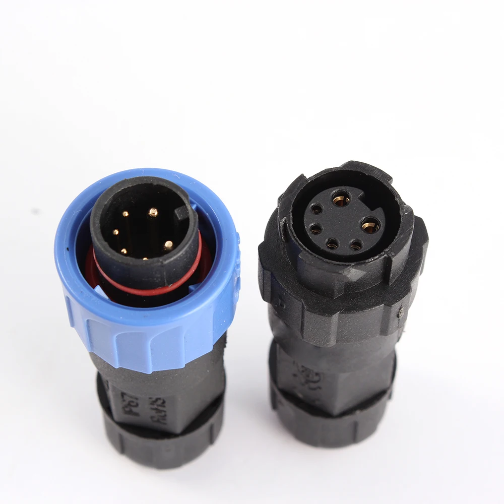 Hanstar водонепроницаемый 3,5 мм кабель 6Pin IP68 Разъемы разъем мужской и женский прямой разъем для светодиодного светильника