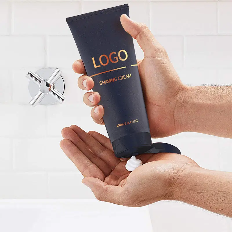 Крем для бритья после с лавандой от частного бренда защищает ожога и раздражения