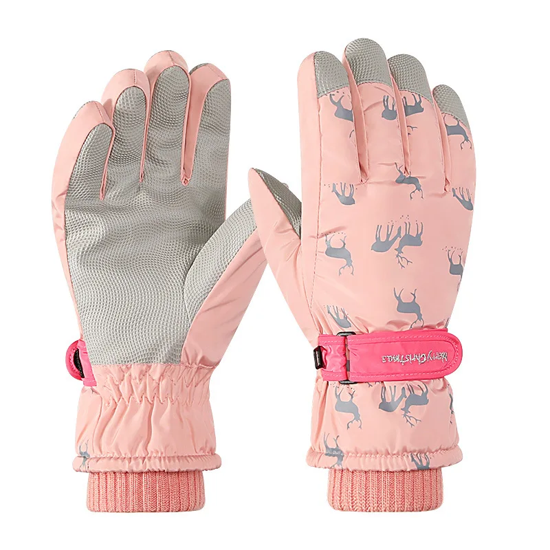Ski Gloves Winter Waterproof Snowboard Snow Th insulate Warm Touchscreen Cold Weather Women Gloves
