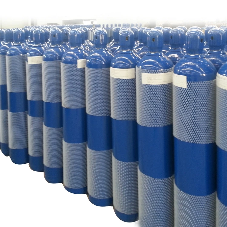 Manufacturer Hospital Steel Oxygen Gas Cylinder 10L  12.5L  15L  40L empty medical oxygen cylinder price