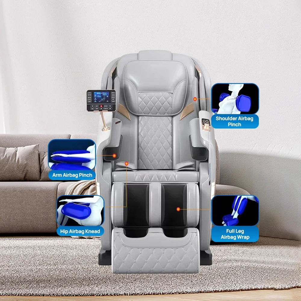 2024 most popular Zero Gravity Recliner fauteuil de massage Electric Muscle body shiatsu Massage Chair Full Body