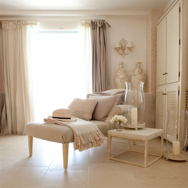 Creation Palace Style Borgo Egnazia Hotel Project Engel White Upholsteried Fabric Bedroom Furniture Set Wooden For Hotel