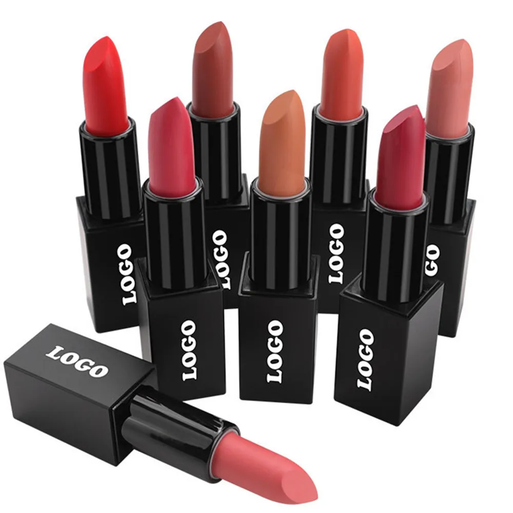 Wholesale Vegan Velvet Lip Tint Stick Makeup Long Lasting Lip Stick Private Label Waterproof Matte Lipstick