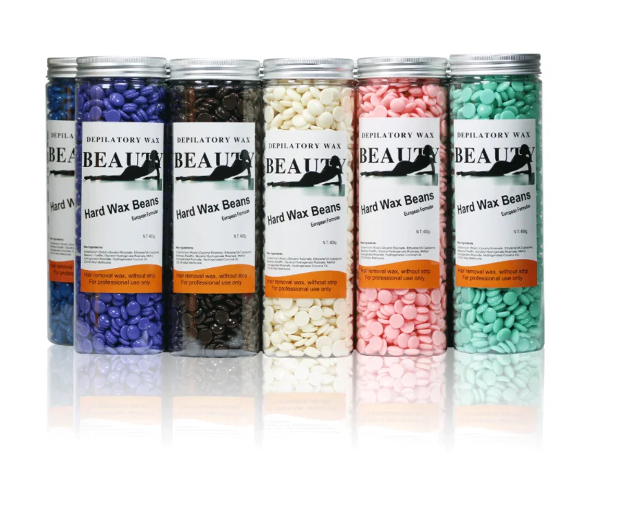 400g professional hard wax beans hair removal beauty salon use simple spa for sensitive skin depilatory wax beans