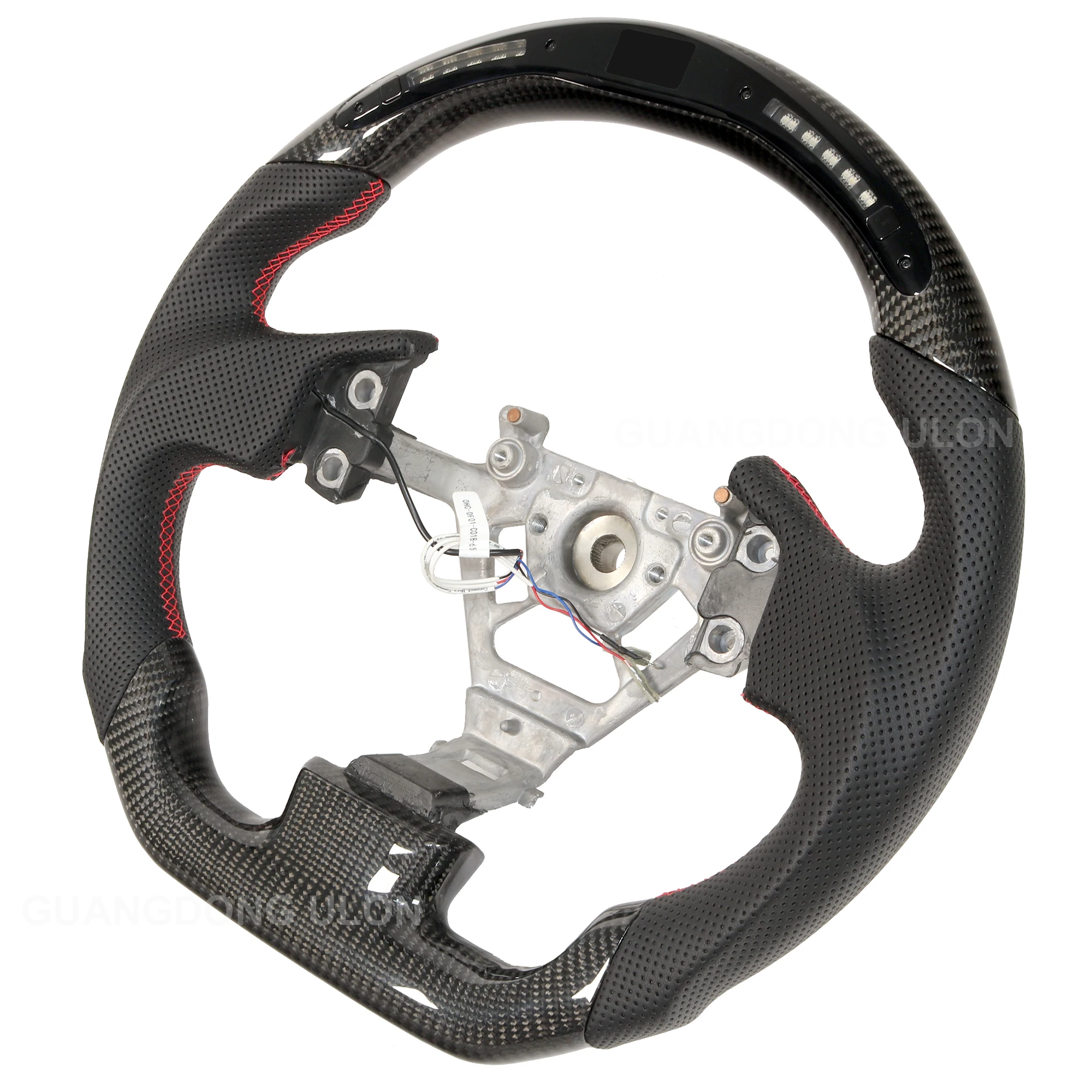 Real Carbon Fiber Steering Wheel with LED fit for NISSAN 350Z 2003-2006 High Quality OEM Steering Wheel Factory