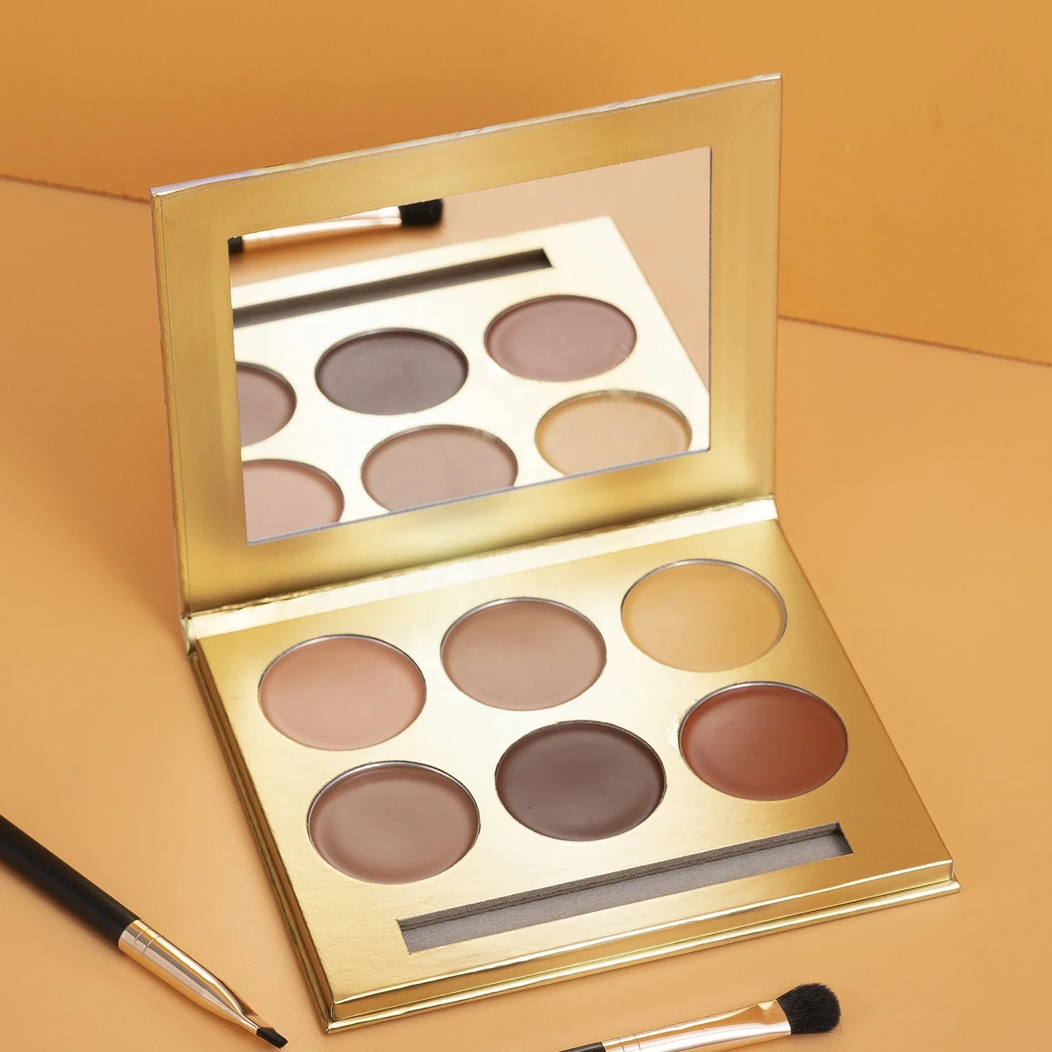 Private Label Pore Concealer High Definition Waterproof Full Coverage Makeup Blush Bronzer Contour Concealer Palette