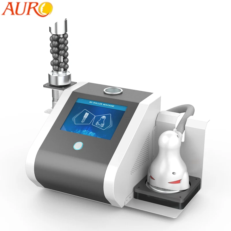 Professional 2 in 1 Portable 360 Degree Rotating Cellulite Massager 9D Vacuum Slimming Roller for Lymphatic Drainage Spa