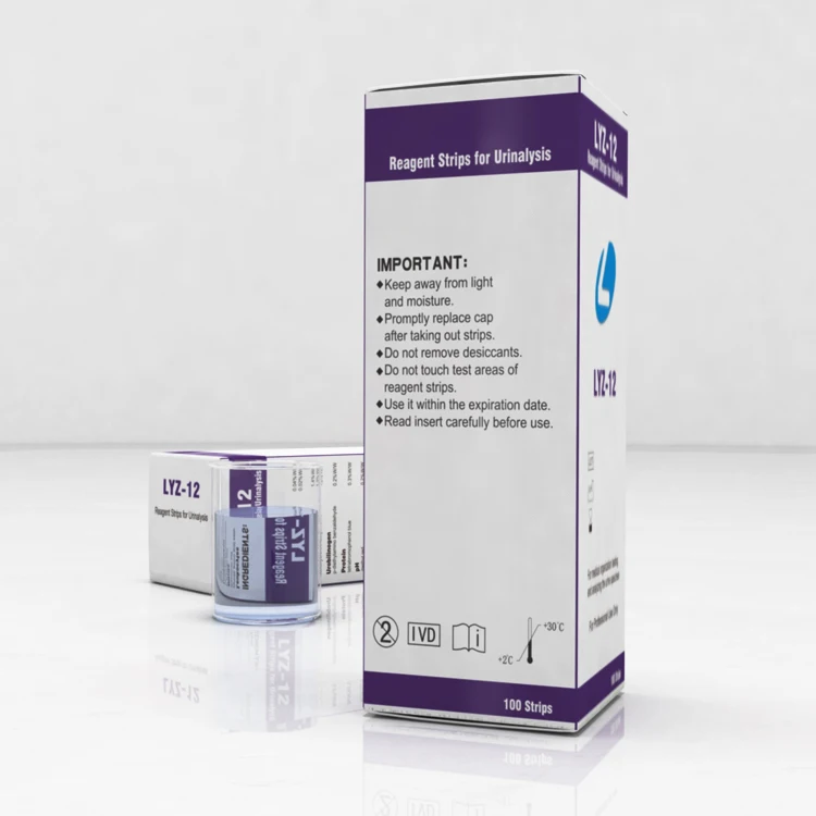 Supplier customized dog cat & human urinalysis 12 parameter urine test strip