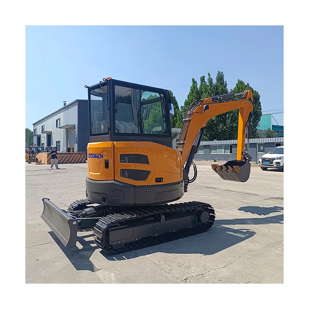 Free Shipping EPA EURO5 mini excavator 3.5 Ton Hydraulic Excavator Mini Digger Bagger Kubota Engine Excavator