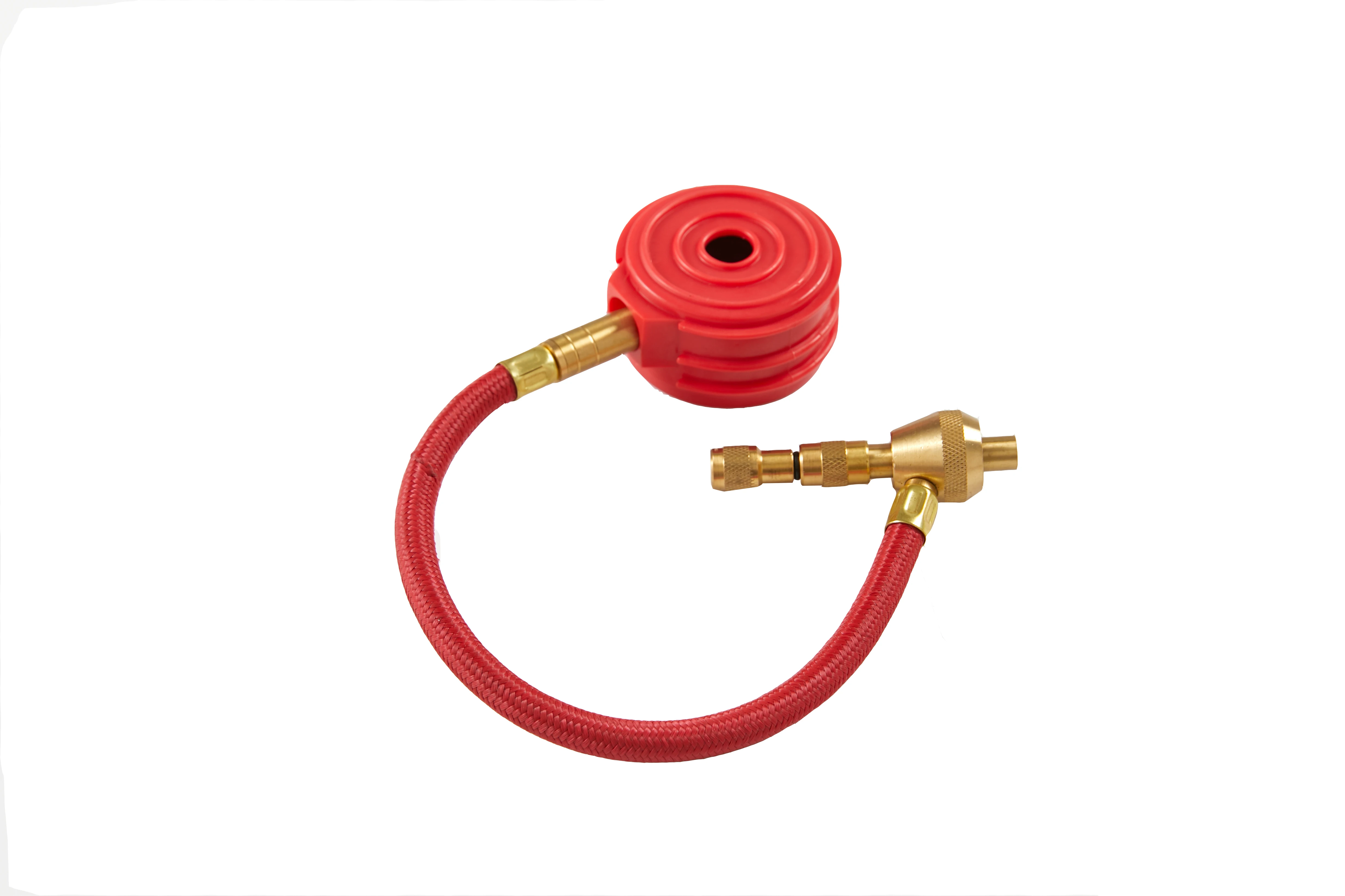 Heavy Duty Tire Pressure Gauge With a Brass Chuck With Rapid Deflate Function