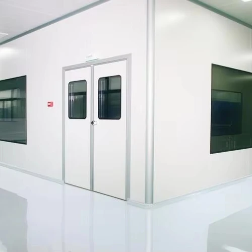 Operating Cleaning Room Purification Wholesale Sandwich Panels Door Clean Room For Plant Modular Cleanroom