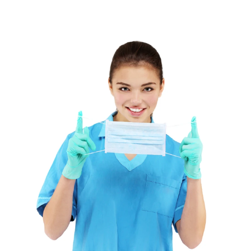 In stock ASTM level 3 blue surgical mask wholesale medical face mask for US market