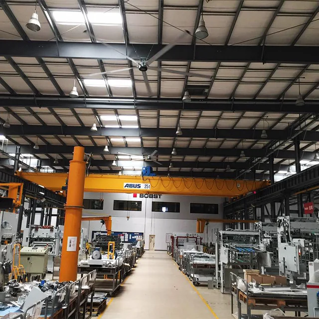 Shanghai Kale 6.1M 20FT High Volume Low Speed Warehouse Ceiling Fan