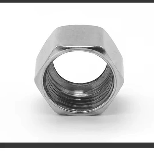 30X13 SS410 Hex Flange Stainless Steel Self Locking Hex Nut for Bolts