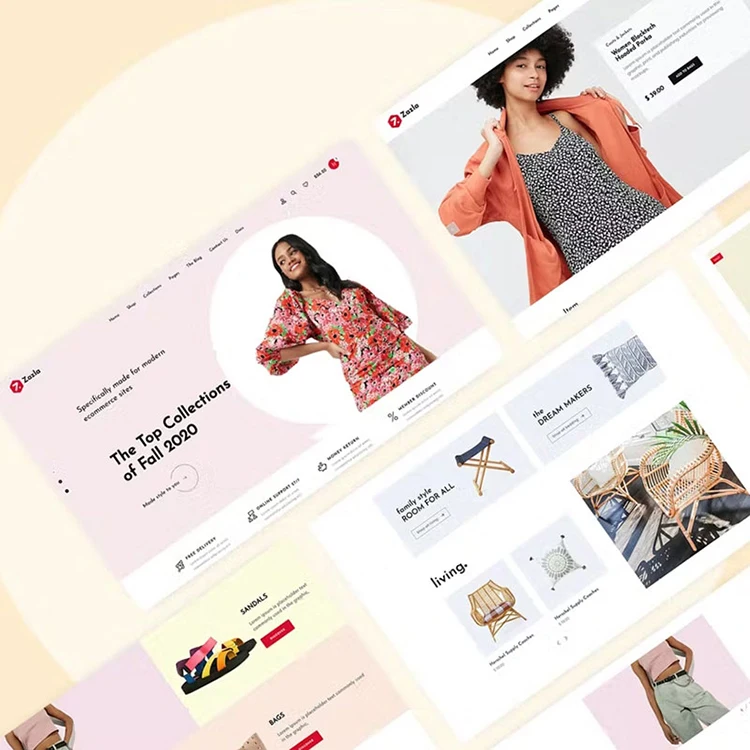 Услуги разработки веб-сайта B2C B2B электронной коммерции