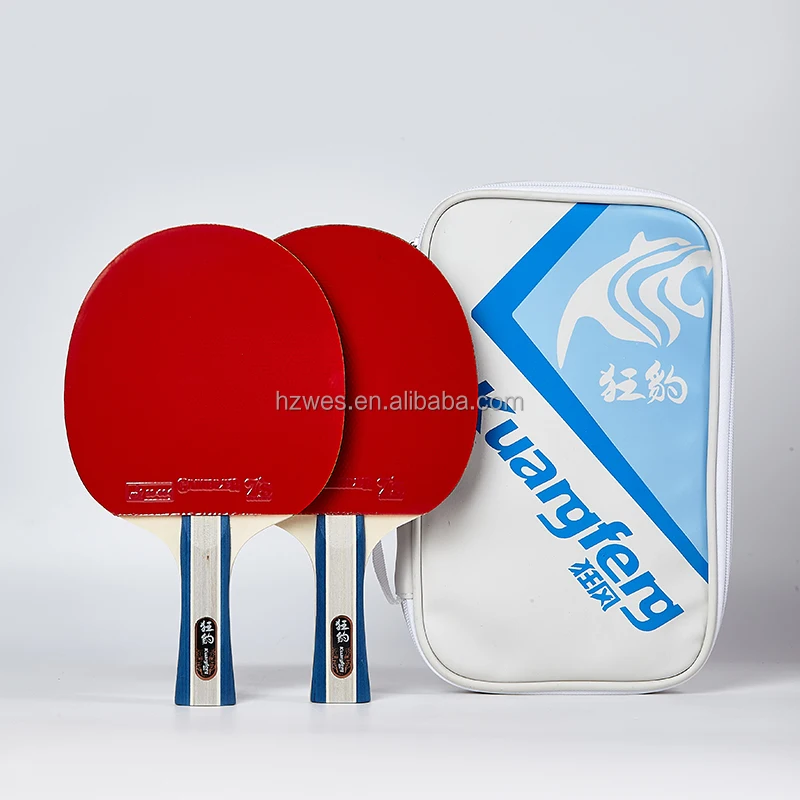 KuangFeng China Original Custom Table Tennis Racket Professional 9 Star Glue Table Tennis Racket
