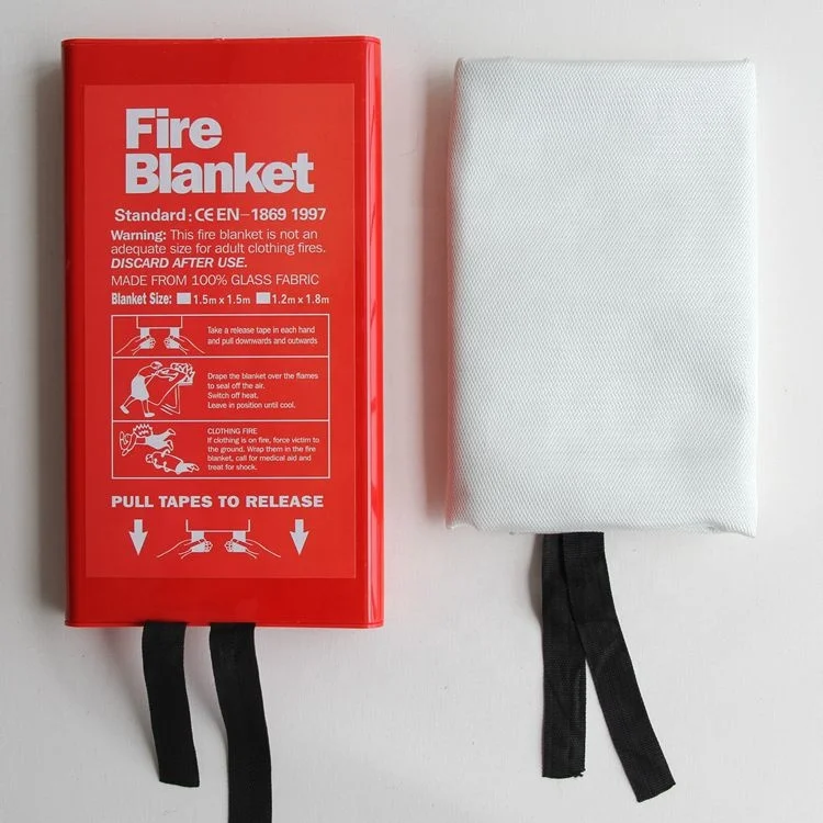 Home Safety Flame Retardant Fiberglass Fabric  Fighting Fire Resistance Fire Safety Blanket
