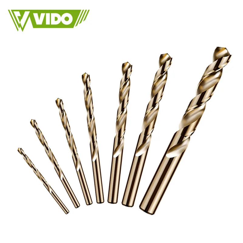 VIDO m35 4341tool hss twist metal bit drill bits set for stainless steel wood drilling
