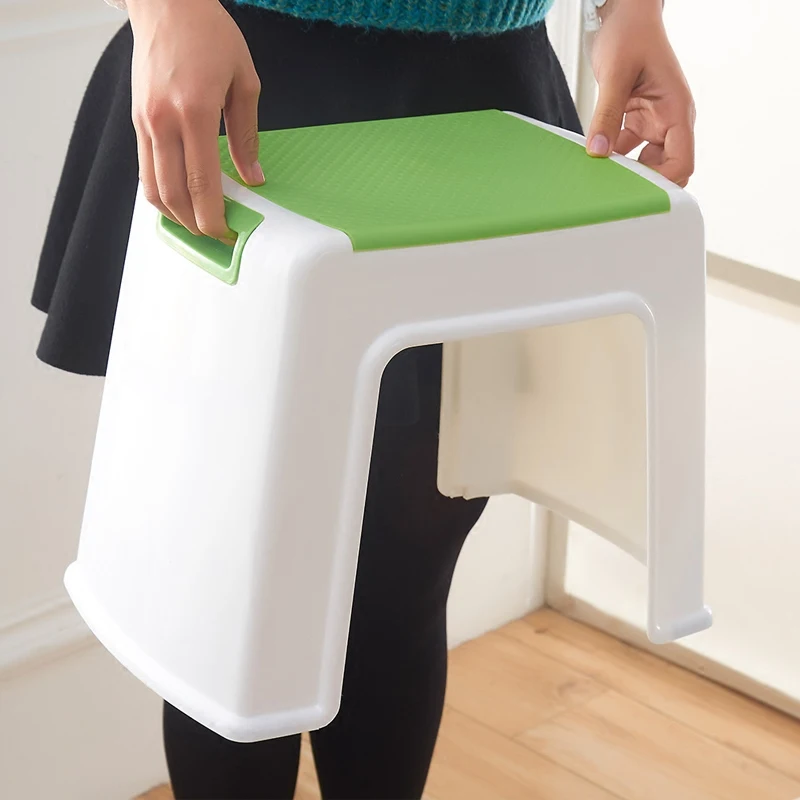 Thick and Middle size Kid dinning seat Durable Environmental protection Plastic mini chair small seat for livingroom Toy stool