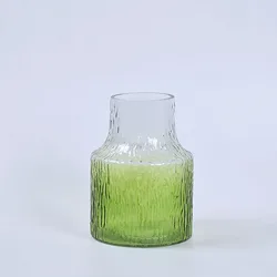 WONDER Nordic Crystal Creativity Minimalist Aesthetic Vase desktop Glass Flowers Vases Home Decoration glass vase