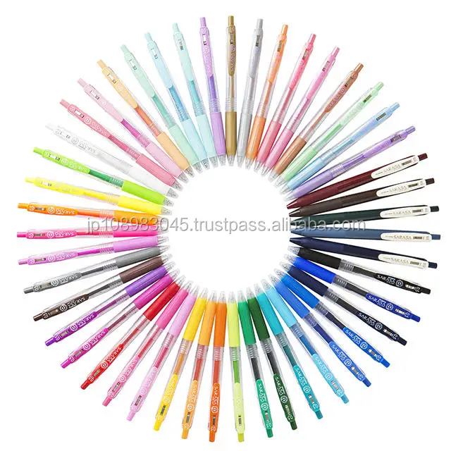 ZEBRA SARASA Clip Gel ink Rollerball Ball-point pen made in Japan