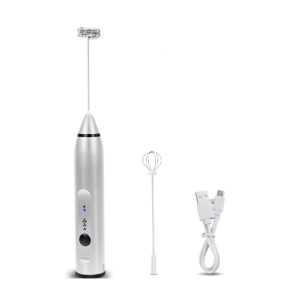 2020 High Quality USB charging handheld automatic milk frother foam maker for kitchen