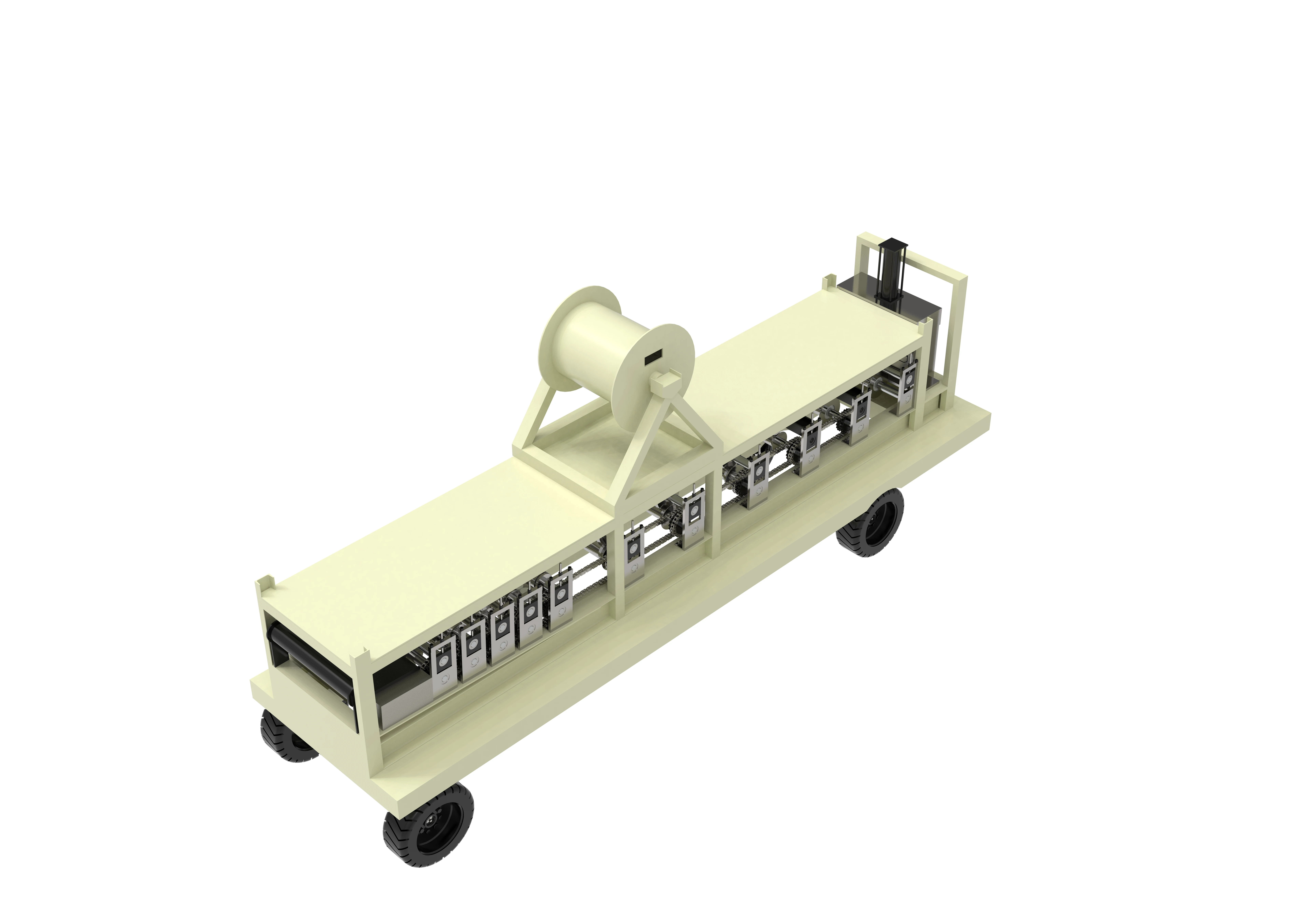 Portable Kr18 Standing Seam Metal Roofing Machine