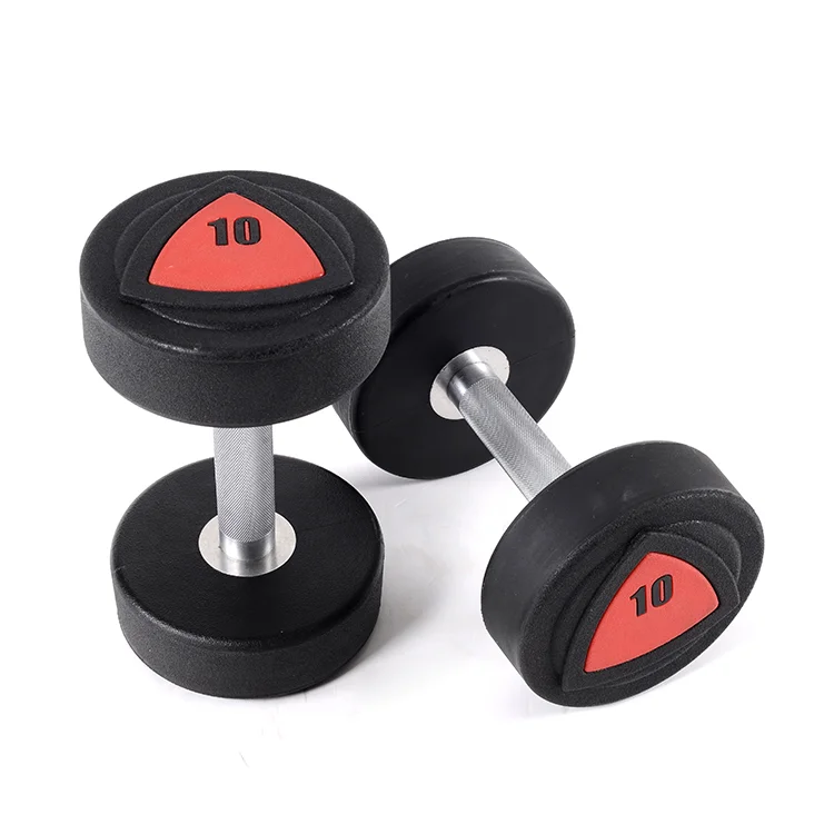 TPU CPU  Round Rubber Dumbbells