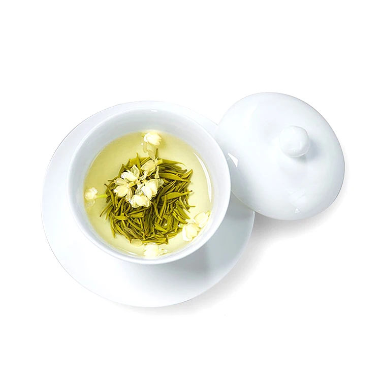 bulk tea supplier in China jasmine green tea organic flower tea with gift box packing