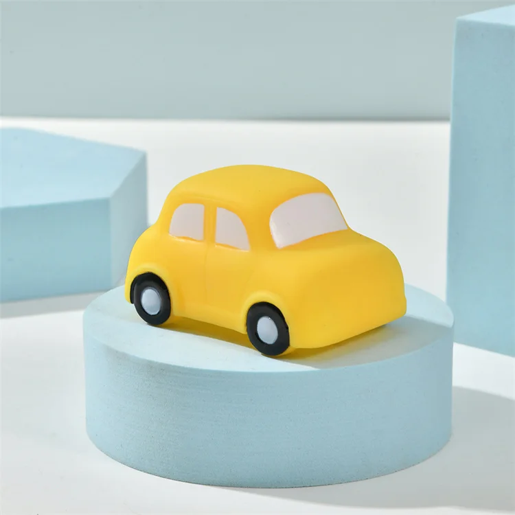 Baby Bath Bath Play Water Toy Set Kids Plastic Enamel Car Airplane Train Boat Shower Toys 2 Inch Rubber Car Toy