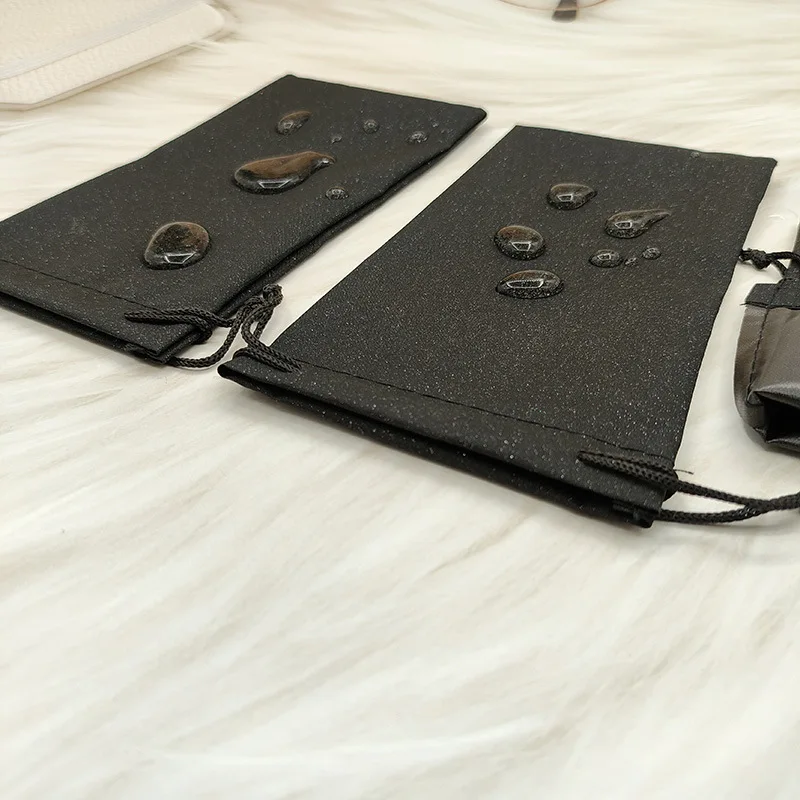 Soft Waterproof Sunglasses Pouch Drawstring Microfiber Dust proof Bag Pocket Glasses Carry Bag Portable Eyewear Container