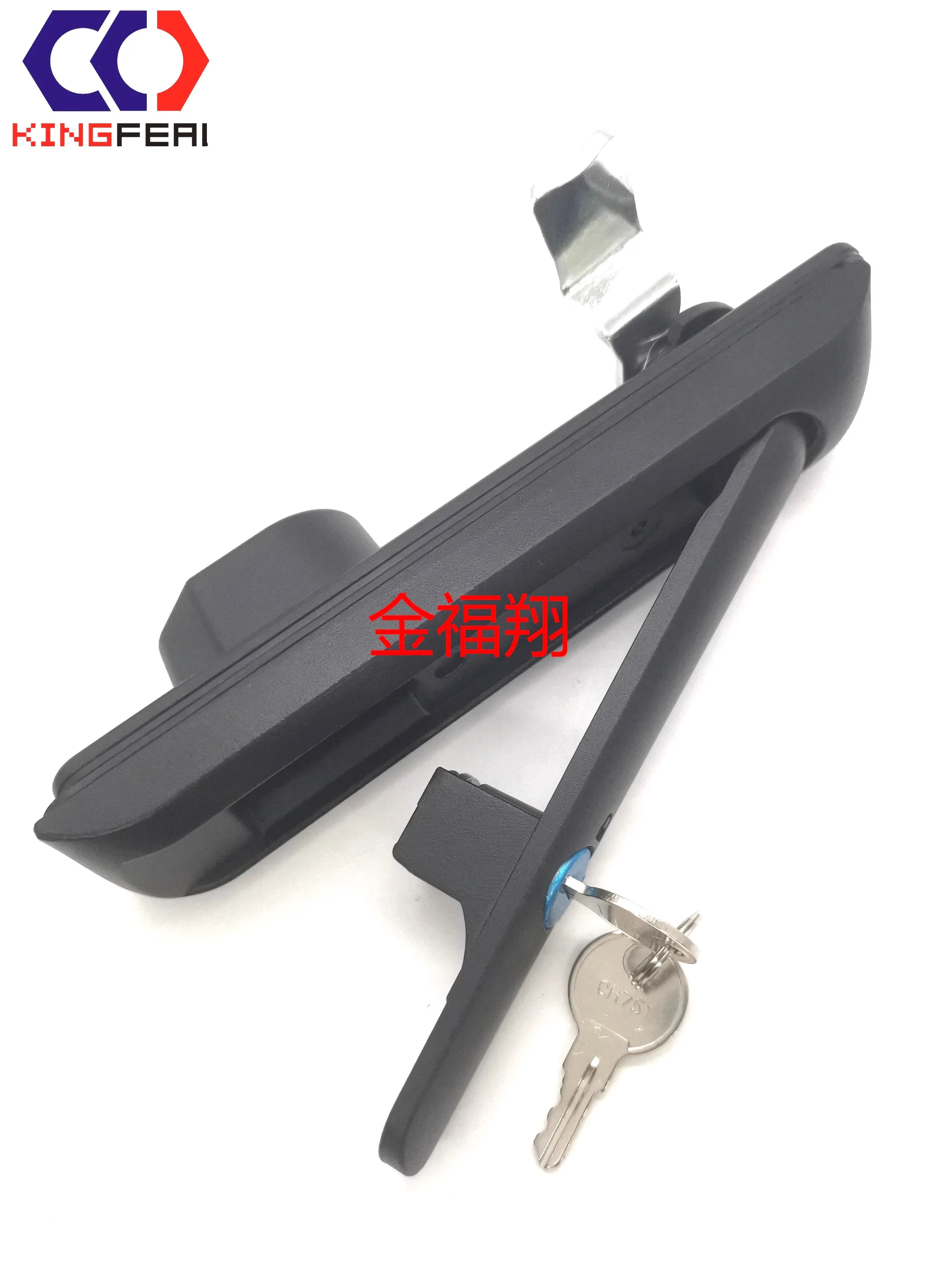 Boutique H3 sealed flat rotating handle lock with multi-point locking drive cabinet door handle lock Swinghandle Lock