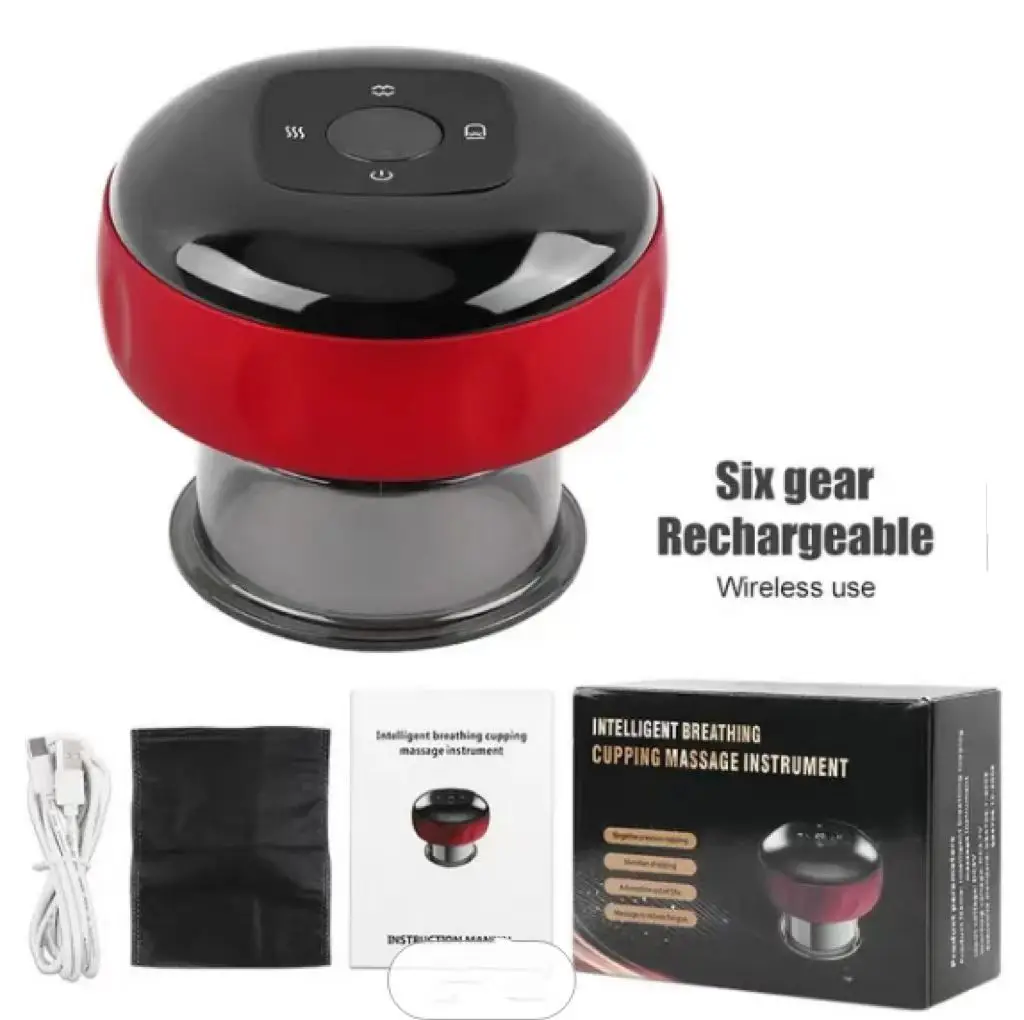 Low Price  Wholesale Vacuum Cupping Massage Light Electronic Vacuum Cup Machine  Massager Electric Cupping Device