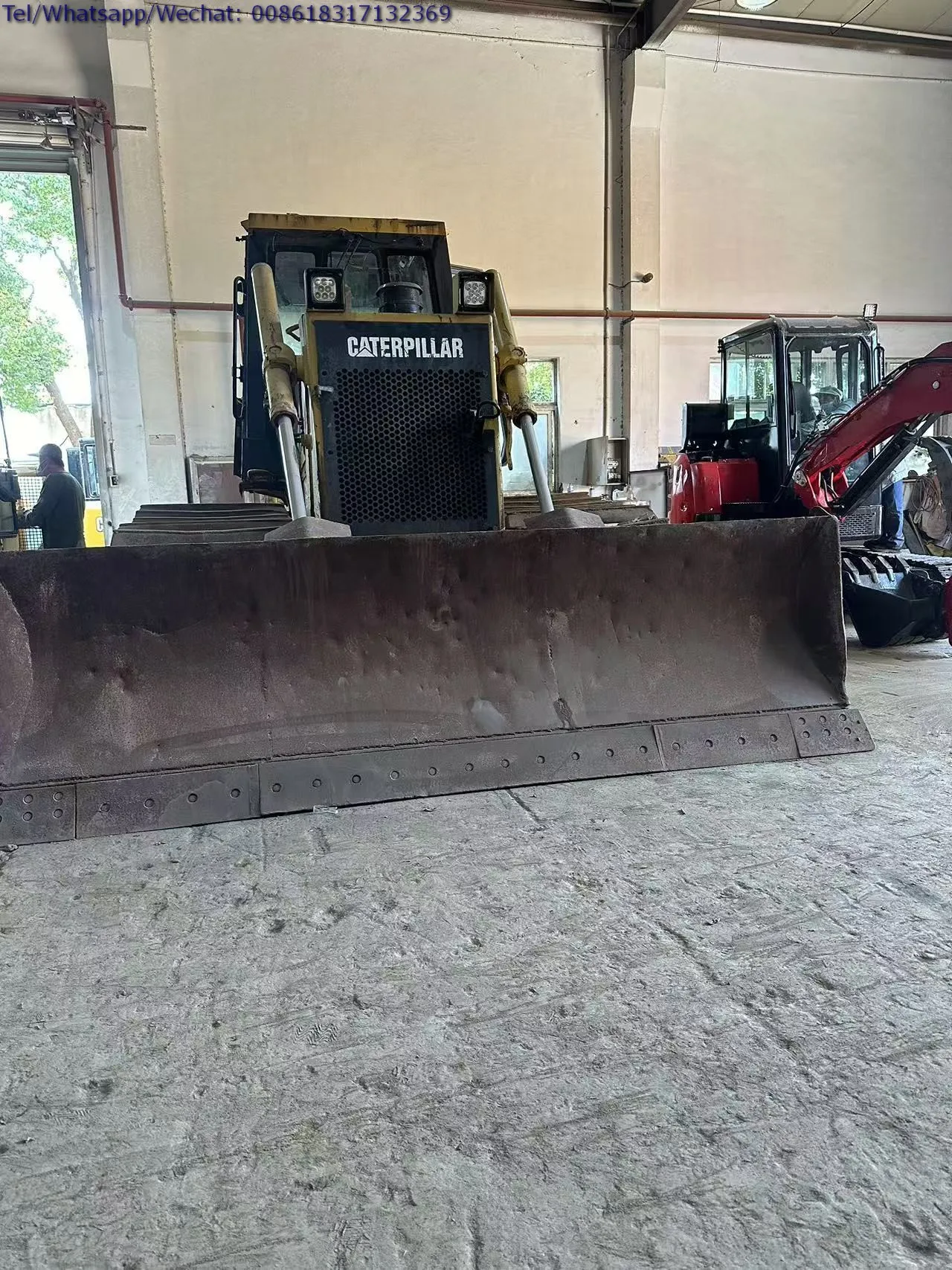 Оригинальный гусеничный бульдозер Cat D5M D6G D6G2 с потрошителем