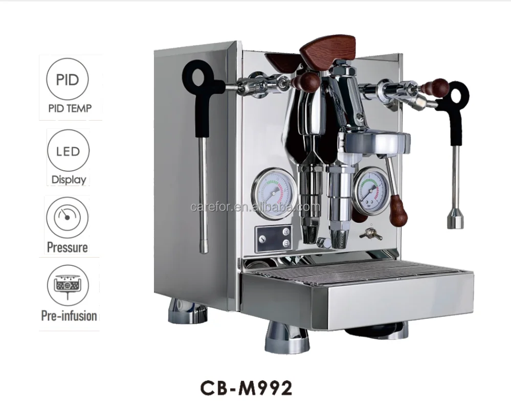 Barista Smart Automatic Italian Classic Lever 58mm Commercial Espresso Machine Professional for Coffee Shop