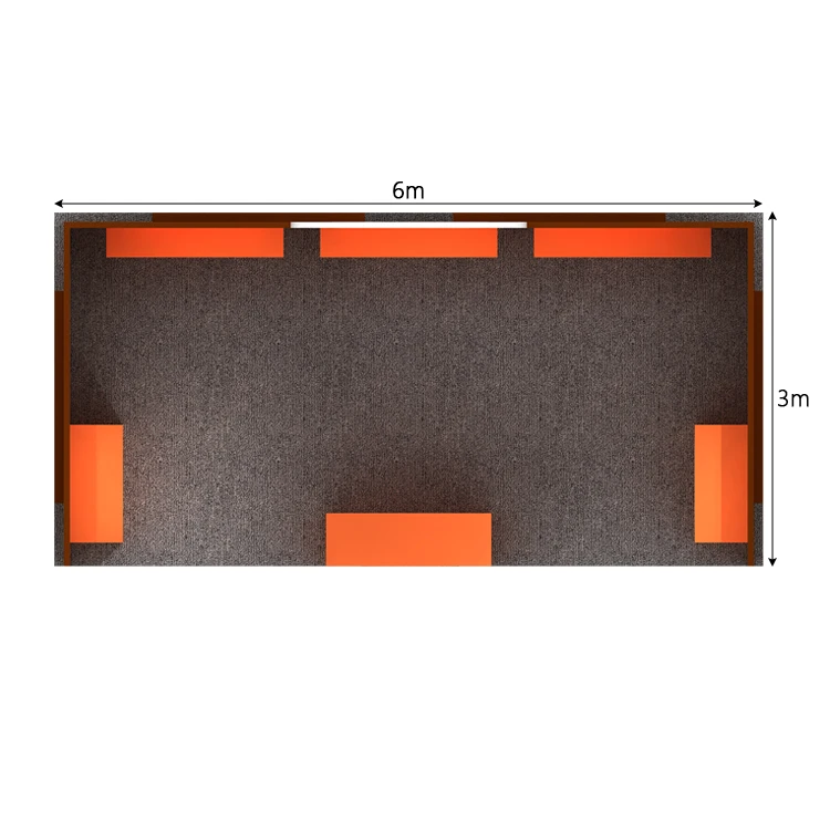 Izexpo 30mins Quick Build 10x20ft Booth High Quality Wine Beauty Expo Booth Custom Cheap Price Wooden Cosmetic Trade Show Booth