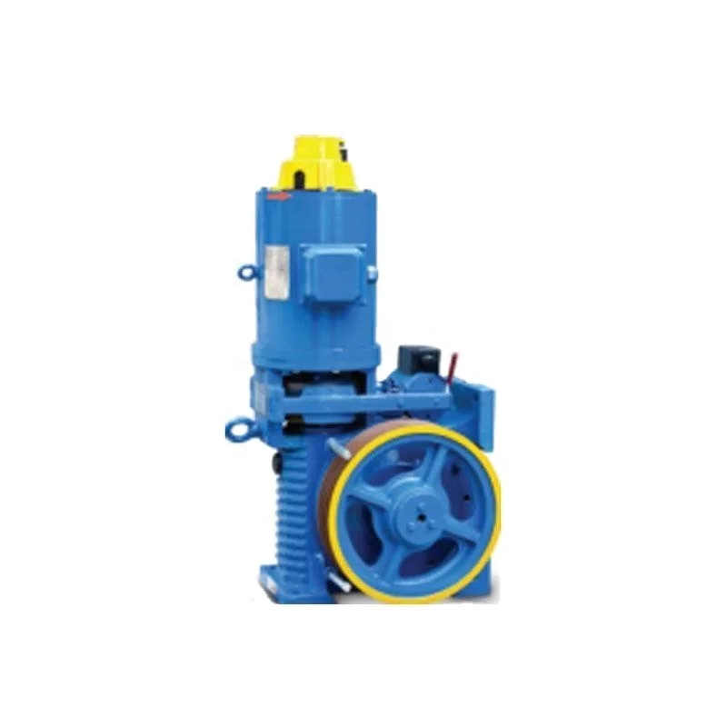 Load 450-1600kg Geraless Traction Machine for Passenger Lift Elevator